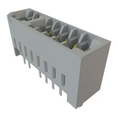 Produktfoto 1 von Samtec MEC2 Mini-Edge-Karte, Vertikal Steckverbinder für Speicherkarten Buchse, 16-polig / 2-reihig Lot, Raster 2 mm,