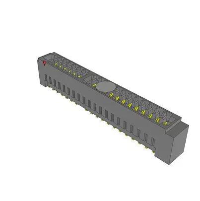 Produktfoto 1 von Samtec MEC2 Mini-Edge-Karte, Vertikal Steckverbinder für Speicherkarten Buchse, 40-polig / 2-reihig Vertikale
