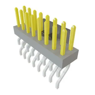 Produktfoto 1 von Samtec MMT Leiterplattenleiste Horizontal, 16-polig / 2-reihig, Raster 2 mm Raster Oberfläche, Unisoliert