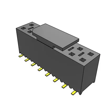 Produktfoto 1 von Samtec SSM Leiterplattenbuchse Vertikal Oberfläche 16-polig / 2-reihig, Raster 2.54 mm SMD