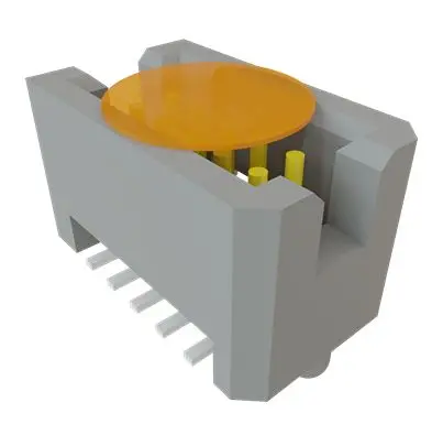 Produktfoto 1 von Samtec TFML Leiterplattenleiste Vertikal, 10-polig / 4-reihig, Raster 1.27 mm Raster Oberfläche, Ummantelt
