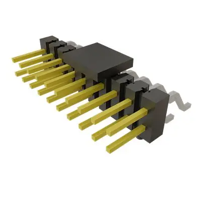 Produktfoto 1 von Samtec TSM Leiterplattenleiste Horizontal, 20-polig / 2-reihig, Raster 2.54 mm Raster Oberfläche, Unisoliert