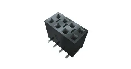 Produktfoto 1 von Samtec SSM Leiterplattenbuchse Vertikal Oberfläche 8-polig / 2-reihig, Raster 2.54 mm SMD