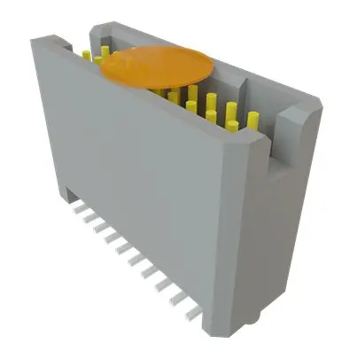 Produktfoto 1 von Samtec TFM Leiterplattenleiste Vertikal, 20-polig / 4-reihig, Raster 1.27 mm Raster Oberfläche, Ummantelt