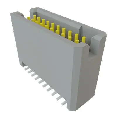 Produktfoto 1 von Samtec TFM Leiterplattenleiste Vertikal, 20-polig / 2-reihig, Raster 1.27 mm Raster Oberfläche, Ummantelt