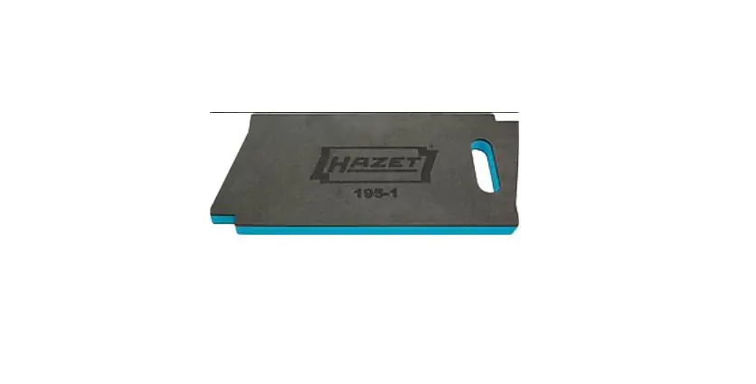 Produktfoto 1 von HAZET Knieschoner/Matte, Schaum Schwarz, Blau, 450 x 210 x 30 mm