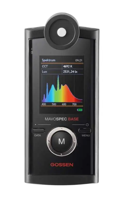 Produktfoto 1 von Gossen Metrawatt F521G Luxmeter 10lx mit CMOS, bis 100000 lx, 3 %