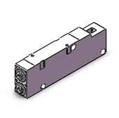 Produktfoto 1 von SMC Befestigungszubehör für pneumatisches Ventil SV2000-50-1A-C4 Serie SV2000