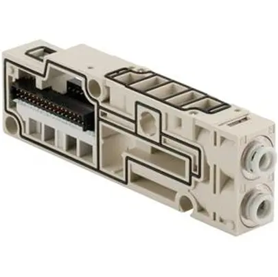 Produktfoto 1 von SMC Befestigungszubehör für pneumatisches Ventil SV2000-50-2A-C8 Serie SV2000
