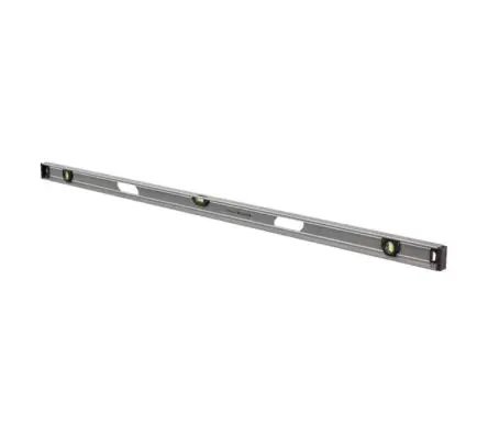 Produktfoto 1 von Stanley Wasserwaage und Neigungsmesser, Typ I-Beam, 180 cm, Rahmen Aluminium, 2 Libelle/n, 0.5 mm/m