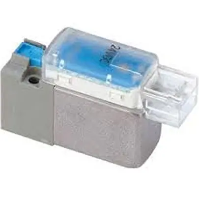 Produktfoto 1 von SMC V100 Pneumatik-Magnetventil 3/2 M5 x 0,8, Elektromagnet-betätigt 24V dc