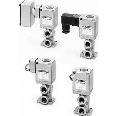 Produktfoto 1 von SMC EVT3 Pneumatik-Magnetventil 3/2, Elektromagnet-betätigt 24V dc