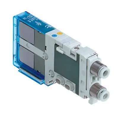 Produktfoto 1 von SMC Serie SJ3000 SJ3000-50-1A-C8 Aluminium Pneumatisches Steuerventil-Verteilerblock Ventil