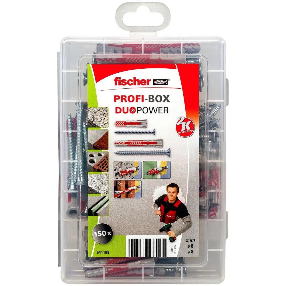 Produktfoto 1 von Fischer Fixings Hohlraumbefestigungskit Typ Wandstopfen 75-Stk