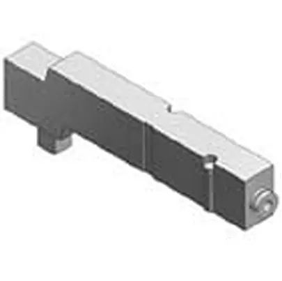 Produktfoto 1 von SMC Serie SV1000 SV1000-50-2A-C4 Aluminium Pneumatisches Steuerventil-Verteilerblock Ventil