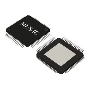 Produktfoto 1 von ROHM 32 bit 2 Digital-Analog-Wandler (DAC) 32 kHz HTQFP64BV, 64-Pin, Interface 2-Draht