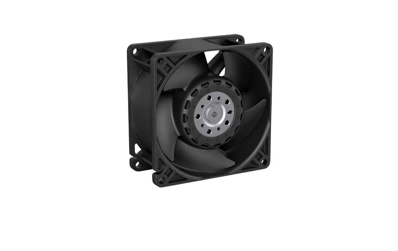 Produktfoto 1 von ebm-papst Series AxiForce 80 dc-Axiallüfter, 12 V DC / 12W, 80 x 80 x 38mm, 135m³/h