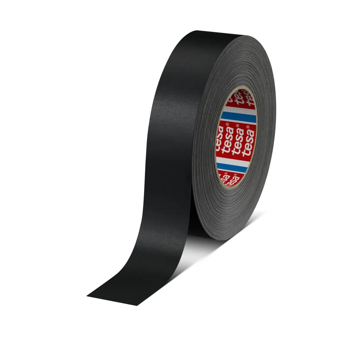 Produktfoto 1 von Tesa 04651-00507-00 Gewebeband, Acrylbeschichtetes Tuch Schwarz, 0.31mm x 38mm x 50m