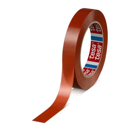 Produktfoto 1 von Tesa, Mono-orientiertes Polypropylen, Orange, Stärke 85 μm, 19mm x 66 m