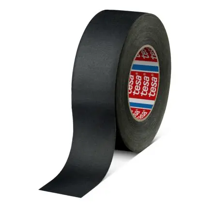 Produktfoto 1 von Tesa Tesa 4541 04541-00020-00 Gewebeband, Tuch Schwarz, 270 μm x 50mm x 50 m Schwarz