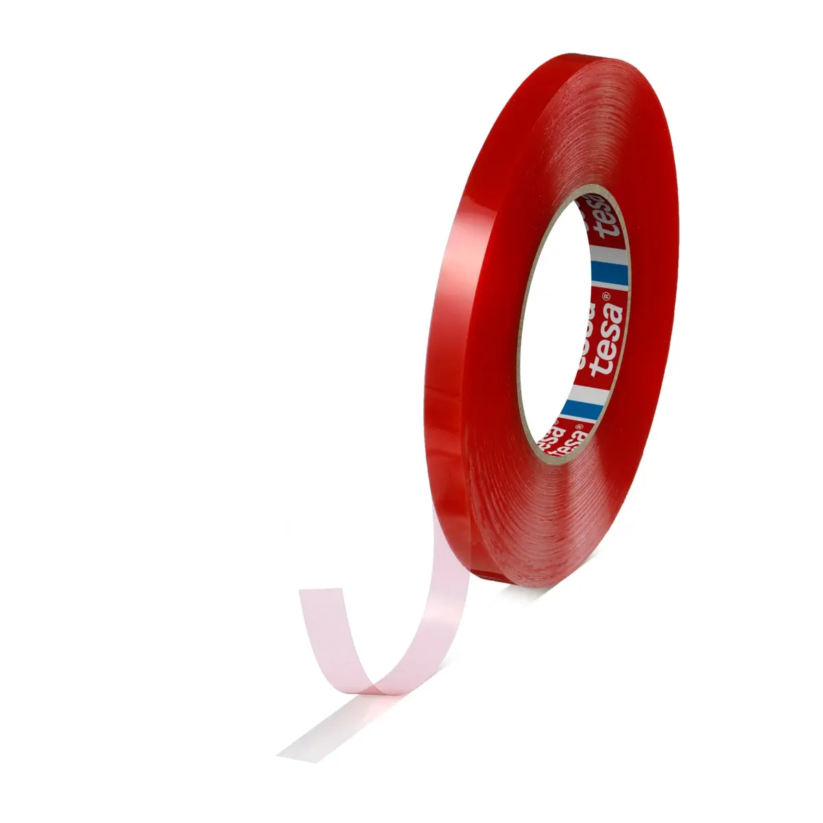 Produktfoto 1 von Tesa 04965-00176-00 Doppelseitiges Klebeband, transparent, Stärke 0.205mm, 12mm x 50m