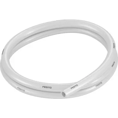 Produktfoto 1 von Festo PUN Flexibler Schlauch, Ø 6mm 10mm Weiß TPE Übertragung