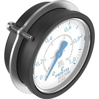 Produktfoto 1 von Festo Manometer 0 bar → 10 bar ABS Gehäuse G 1/4