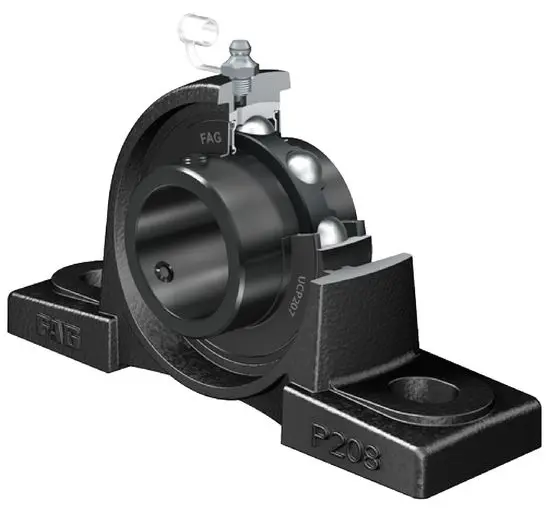 Produktfoto 1 von FAG Stehlagergehäuse aus Gusseisen x 310 mm, Innen-Ø 85 mm