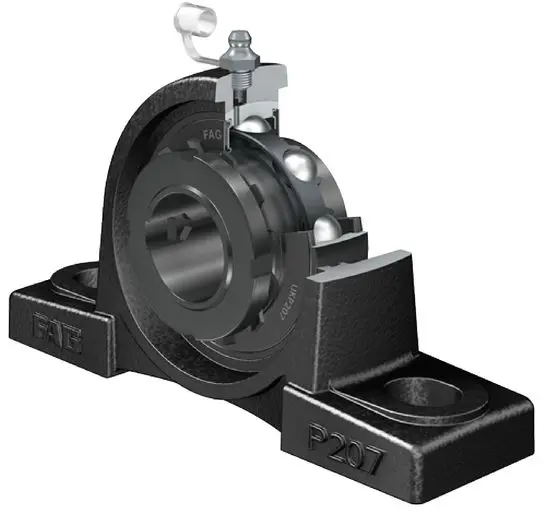 Produktfoto 1 von FAG Stehlagergehäuse aus Gusseisen x 165 mm, Innen-Ø 25 mm