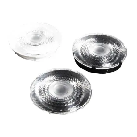 Produktfoto 1 von Ledil Amy 70 LED Linse 1-LEDs Rund aus Polymethylmethacrylat Elliptisch, Klar 18 °, Ø 69.9 mm x 12.7 mm