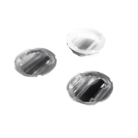 Produktfoto 1 von Ledil Amy 50 LED Linse 1-LEDs Rund aus Polymethylmethacrylat Asymmetrisch, Klar, Ø 49.9 mm x 13.6 mm