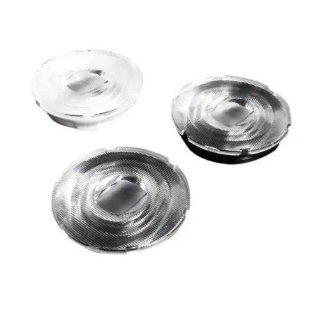 Produktfoto 1 von Ledil Amy 70 LED Linse 1-LEDs Rund aus Polymethylmethacrylat Tropfen, Klar 60 °, Ø 69.9 mm x 13 mm