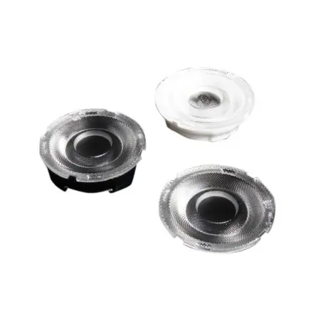 Produktfoto 1 von Ledil Amy 50 LED Linse 1-LEDs Rund aus Polymethylmethacrylat Breit, Klar 36 °, Ø 49.9 mm x 11 mm
