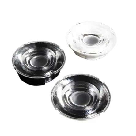 Produktfoto 1 von Ledil Amy 50 LED Linse 1-LEDs Rund aus Polymethylmethacrylat Tropfen, Klar 15 °, Ø 49.9 mm x 10.8 mm