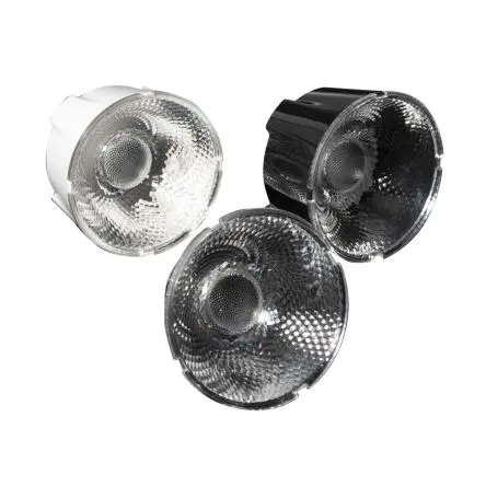 Produktfoto 1 von Ledil Yasmeen 50 LED Linse 1-LEDs Rund aus Polymethylmethacrylat Elliptisch, Klar 15 °, Ø 49.9 mm x 28.5 mm