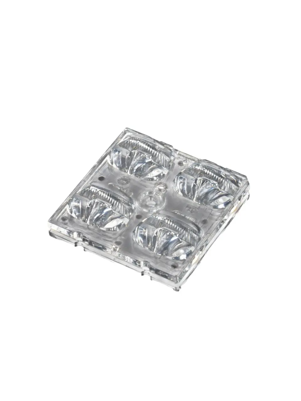 Produktfoto 1 von Ledil Strada 2x2 LED Linse Quadratisch aus PMMA, Klar