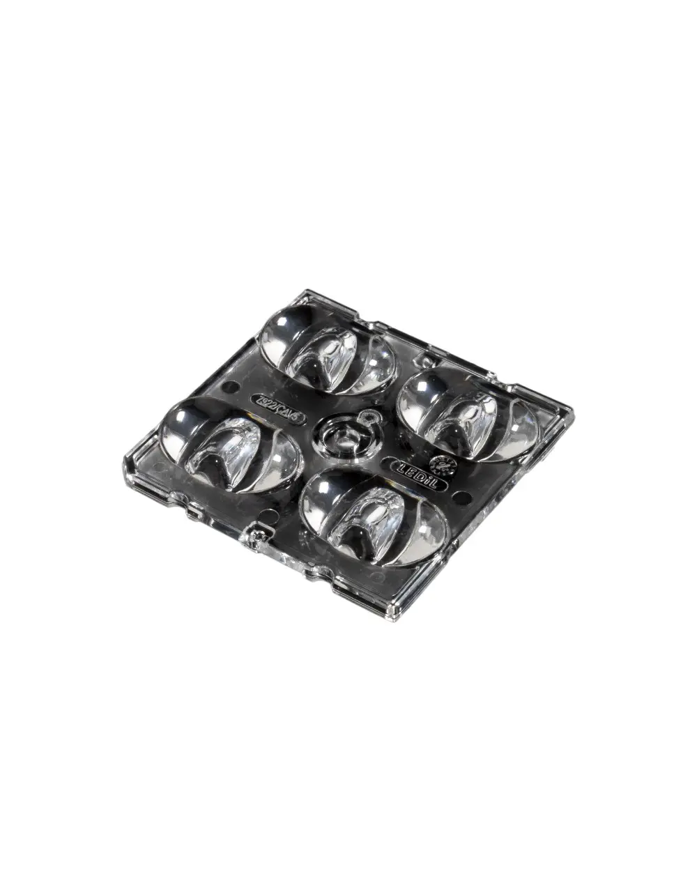 Produktfoto 1 von Ledil Strada 2x2 LED Linse Quadratisch aus PMMA, Klar
