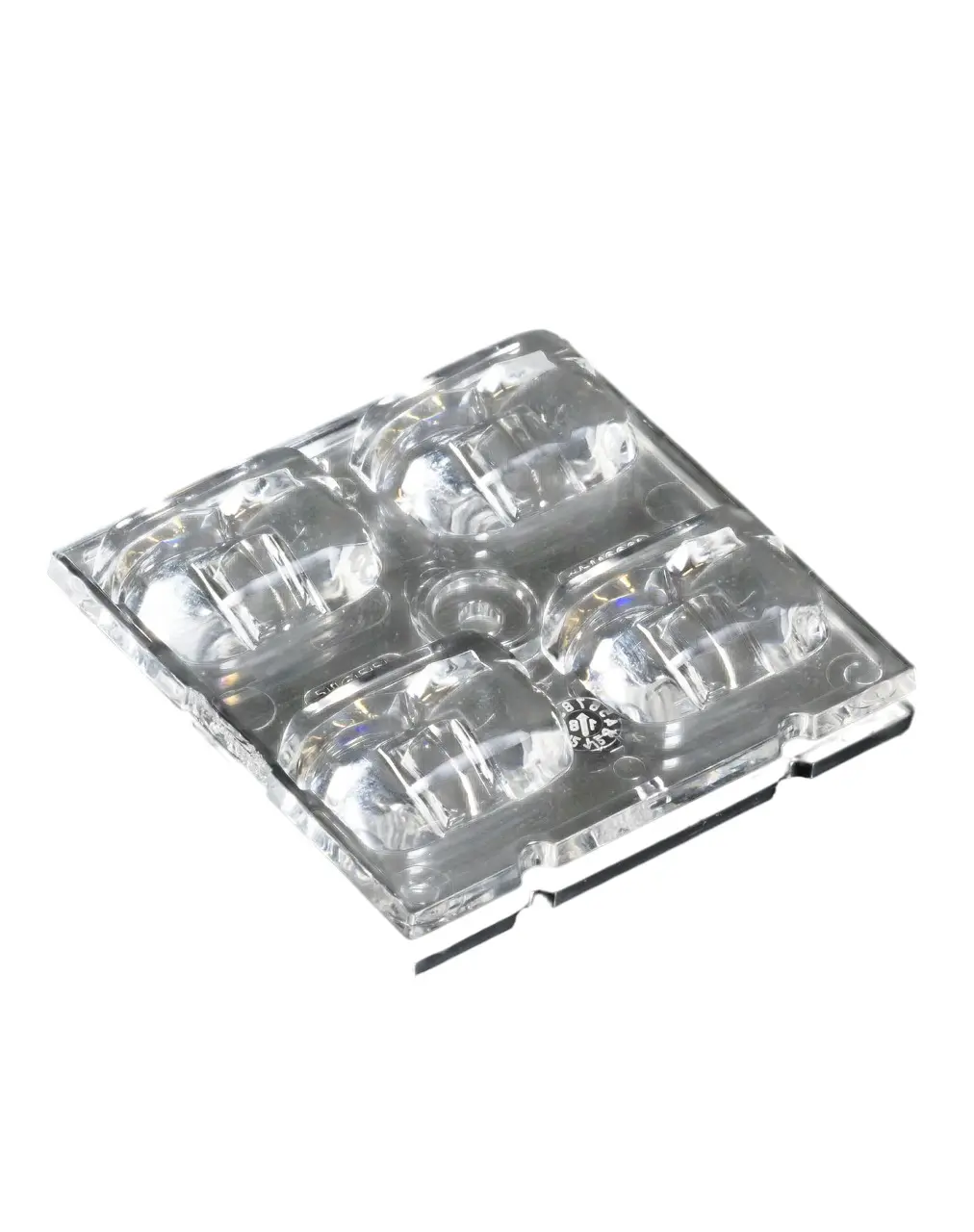 Produktfoto 1 von Ledil Strada 2x2 LED Linse Quadratisch aus PMMA, Klar