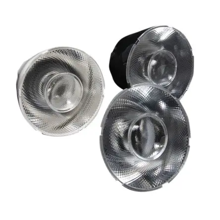 Produktfoto 1 von Ledil Adely 70 LED Linse 1-LEDs Rund aus Polymethylmethacrylat Elliptisch, Klar 10 °, Ø 70.0 mm x 38.4 mm