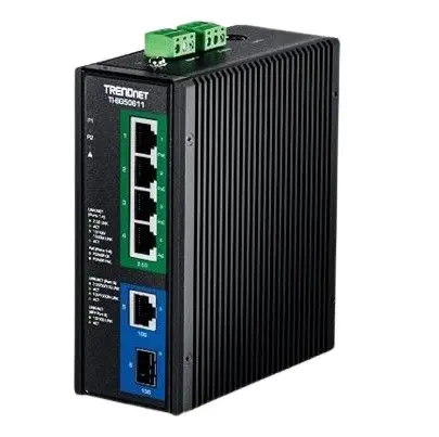 Produktfoto 1 von Trendnet TI-BG50611 Schalter PoE 6-Port Netzwerkschalter