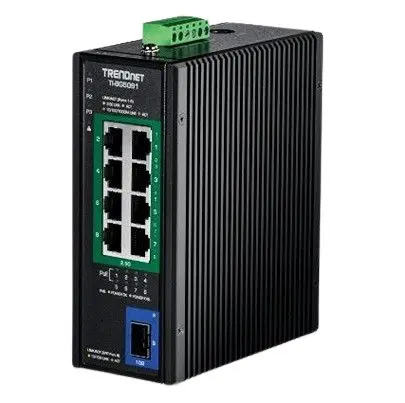 Produktfoto 1 von Trendnet TI-BG5091 Schalter PoE 9-Port Netzwerkschalter