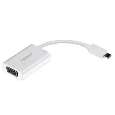 Produktfoto 1 von Trendnet USB-Videoadapter, USB Typ C 1 Display, - VGA, 1920 x 1200 pixel