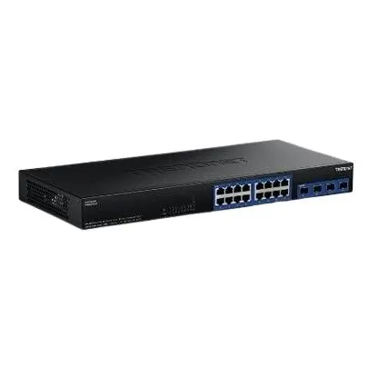 Produktfoto 1 von Trendnet TEG-S50204 Schalter 20-Port Netzwerkschalter