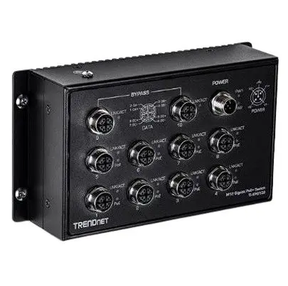 Produktfoto 1 von Trendnet TI-XPG102 Ethernet-Switch PoE 10-Port Netzwerkschalter