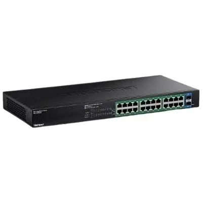 Produktfoto 1 von Trendnet TPE-TG262ES Netzwerk Switch PoE 26-Port Managed, Smart