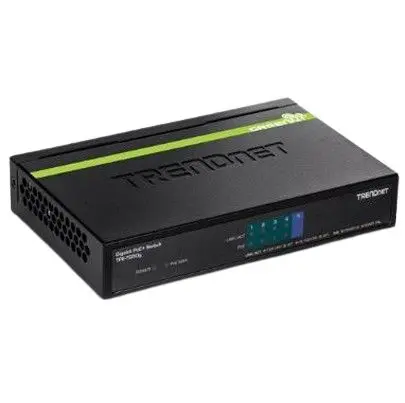 Produktfoto 1 von Trendnet TPE-TG50G Gigabit-Switch PoE 5-Port Netzwerkschalter