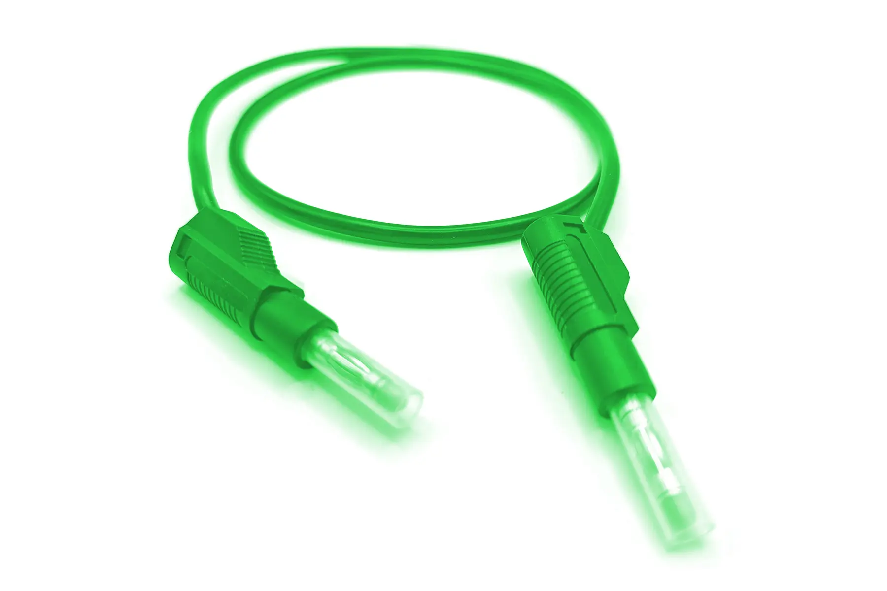 Produktfoto 1 von Mueller Electric Messleitung 32A Stecker, Grün Polyvinylchlorid-isoliert 1.5 m, 600 V