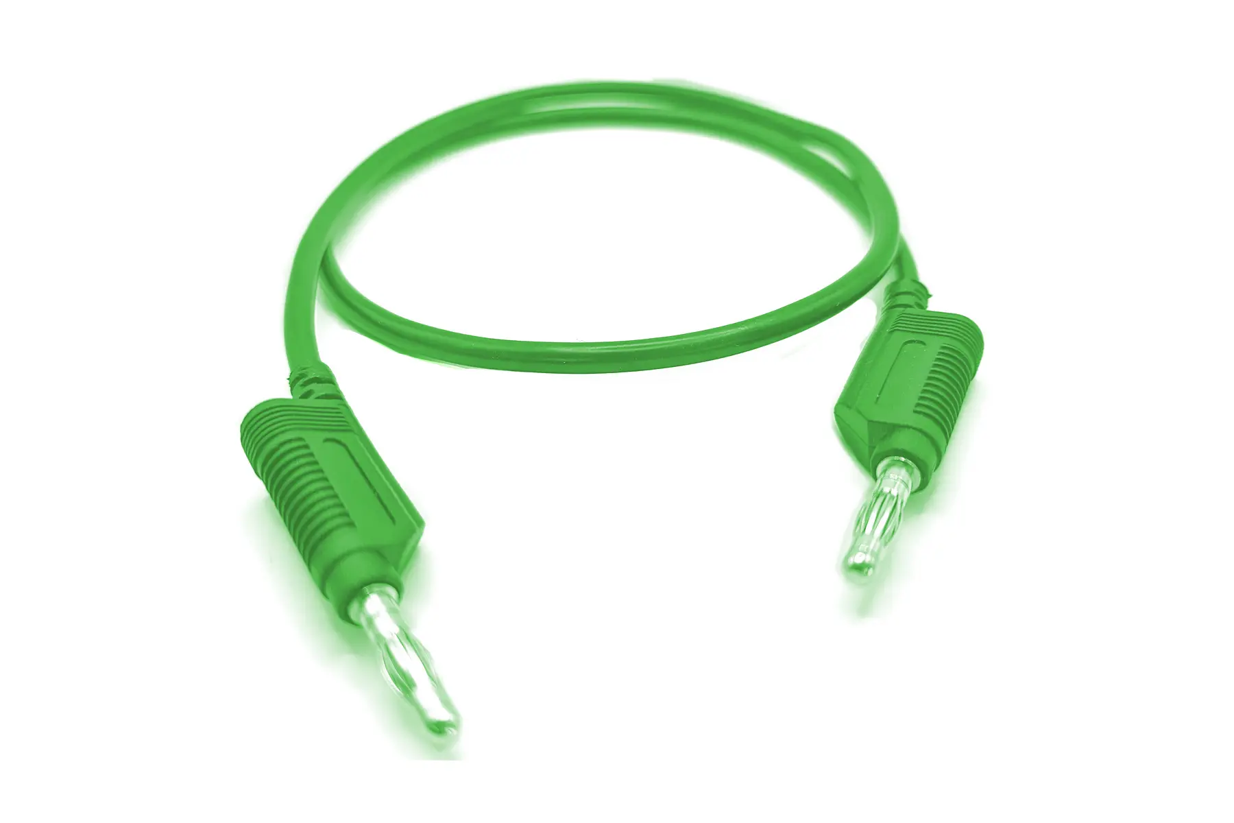 Produktfoto 1 von Mueller Electric Messleitung 32A Stecker, Grün Polyvinylchlorid-isoliert 0.5 m, 30 V ac