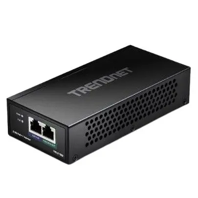 Produktfoto 1 von Trendnet PoE Injektor 95 W 1 Port 154 mm L. 73 mm B. 36 mm T.