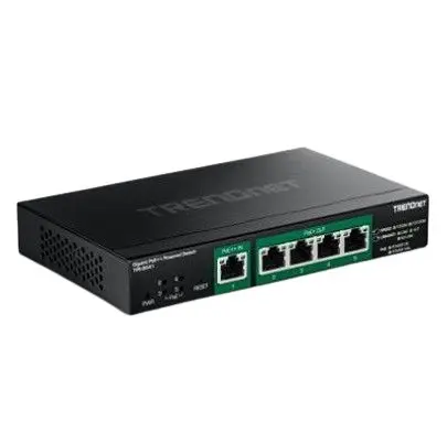 Produktfoto 1 von Trendnet TPE-B541 Schalter PoE 5-Port Managed Switch
